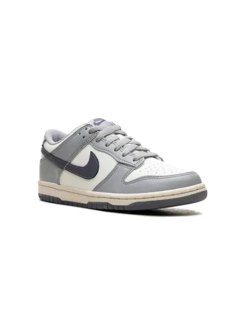 Nike Kids Dunk Low "Light Carbon" sneakers