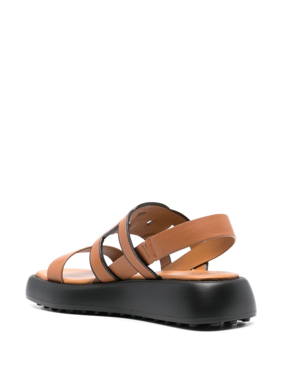 CUT OUT-LOGO SANDALS