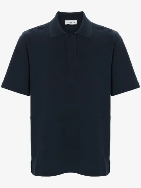 Lanvin short-sleeve cotton polo shirt