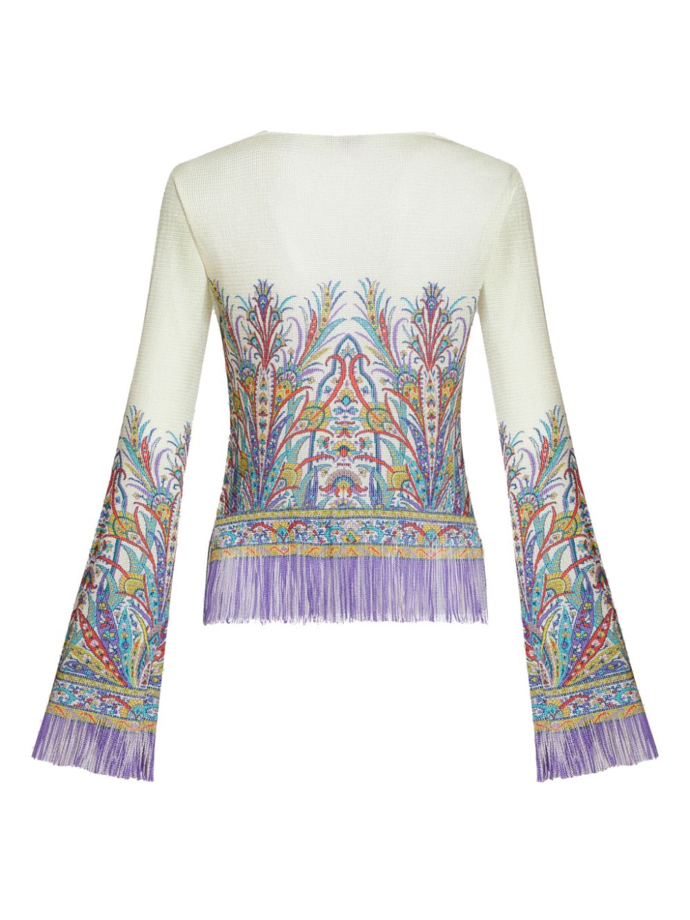 ETRO graphic-print knitted top Women