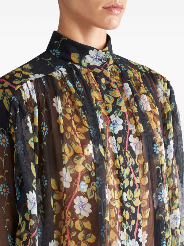 ETRO フローラル シルクブラウス - Farfetch