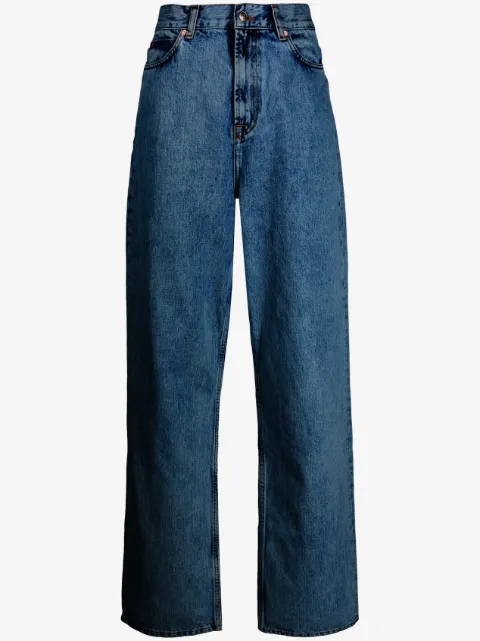 WARDROBE.NYC low-rise straight-leg jeans