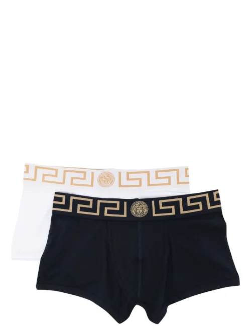 Lot de deux boxers à bande Greca - Versace - Modalova