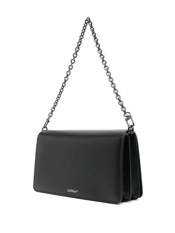 Black crossbody bag off white on sale
