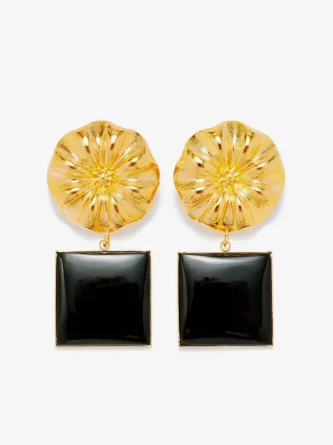 DESTREE Sonia Daisy Square earrings