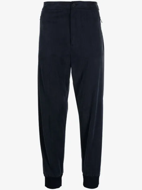 Giorgio Armani joggingbukser i jersey med smalle ben