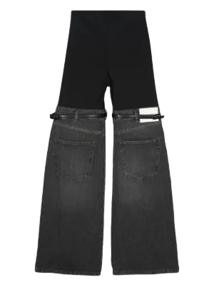 【関税込み】Coperni ブラック＆グレー ハイブリッドジーンズ Hybrid Denim Trousers – Coperni