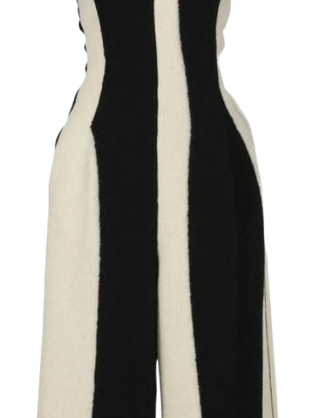 Issey Miyake Mouwloze jumpsuit Zwart
