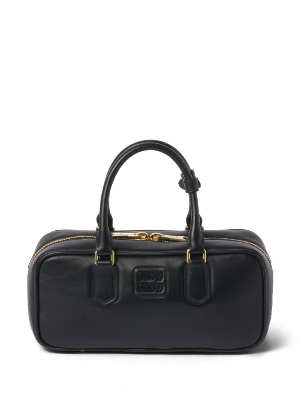 MiuMiu＊Arcadie leather mini-bagアルカディミニバッグ＊送料込 ブラック アルカディ マテラッセレザー ミニバッグ | Miu Miu