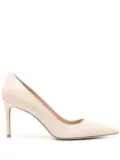Stuart Weitzman Stuart 85mm leather pumps - Neutrals