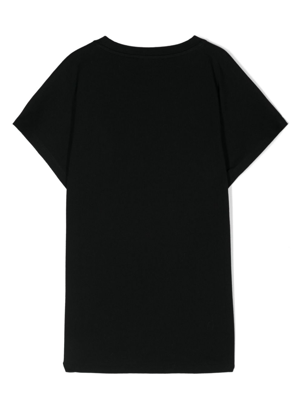 Shop Balmain Crystal-embellished Logo T-shirt In Black
