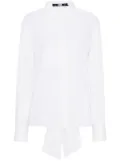 Karl Lagerfeld organic cotton poplin shirt - White