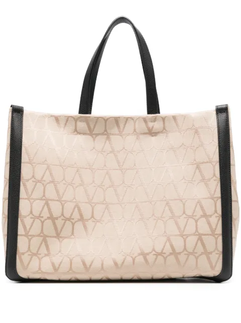 Valentino Garavani tote con estampado VLogo
