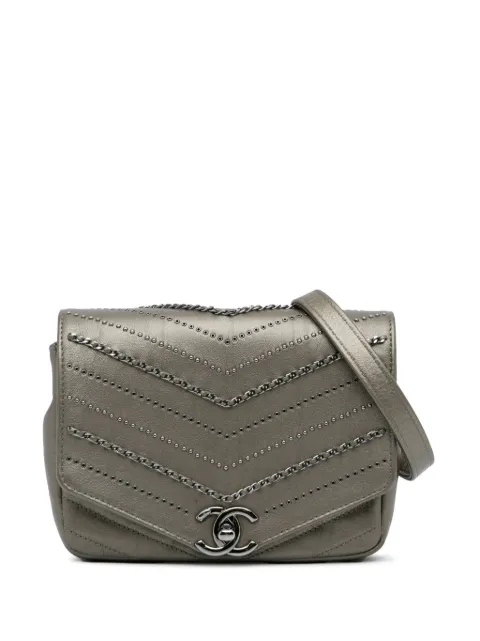 CHANEL Pre-Owned 2018-2018 mini Flap crossbody bag