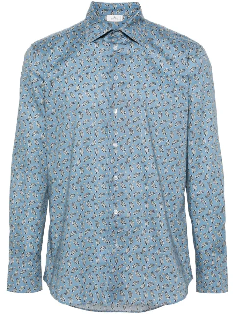 ETRO paisley-print cotton shirt
