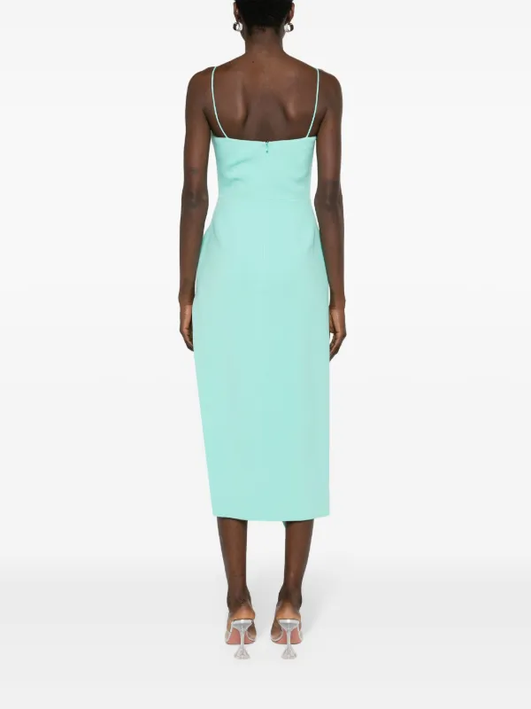 David Koma appliqu-detail Crepe Midi Dress | Green | FARFETCH David Koma appliqu-detail Crepe Midi Dress | Green | FARFETCH