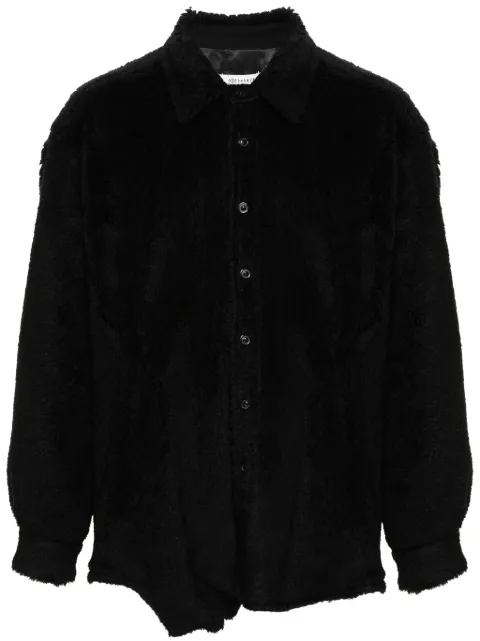 Maison Margiela Teddy faux-shearling shirt