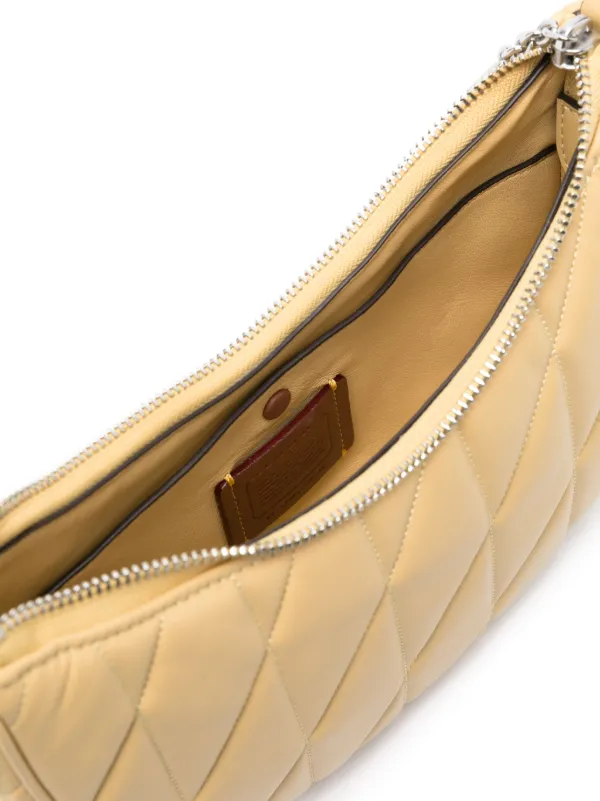 Coach Mira キルティングレザー ショルダーバッグ | イエロー 