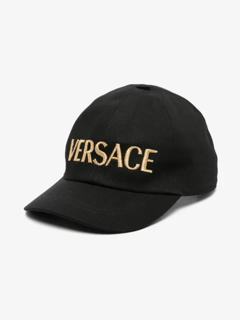 Versace Kids logo-embroidered baseball cap