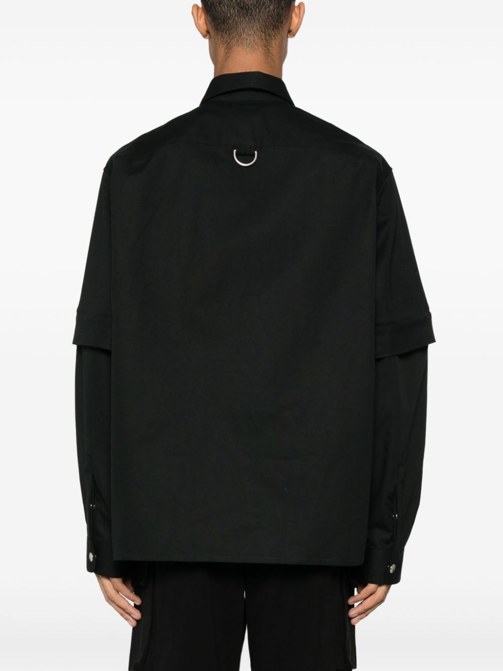 Givenchy zip-up cotton shirt Men