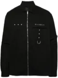 Givenchy zip-up cotton shirt - Black