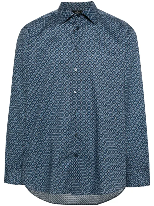 T-shirt en coton à imprimé graphique - ETRO - Modalova