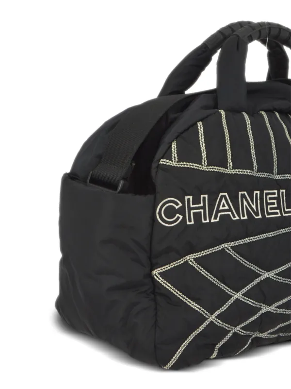 CHANEL Pre Owned 2006 Sport Line Duffle Bag Farfetch