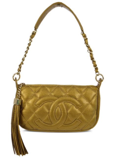 CHANEL 2005 CC diamond-quilted handbag Women