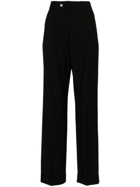 Sportmax mid-rise pleated tailored trousers