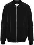 MM6 Maison Margiela Twill bomber jacket - Black