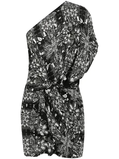 IRO Alixen one-shoulder minidress