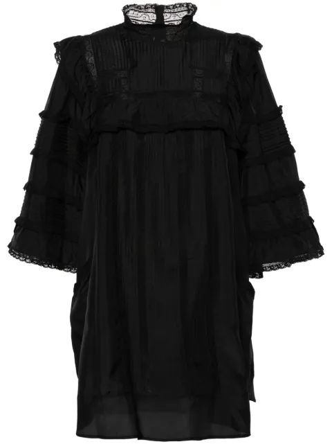 ISABEL MARANT Zakae pintuck silk dress