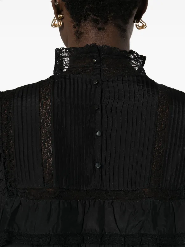 ワンピース ISABEL MARANT 'Zakae' dress Black Isabel Marant Zakae Crew Neck Mini Dress (All New In) IFCHIC.COM
