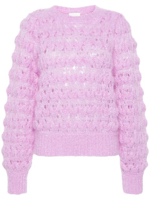 ISABEL MARANT Elvire open-knit jumper Women