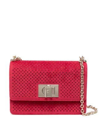 Furla velvet bag sale