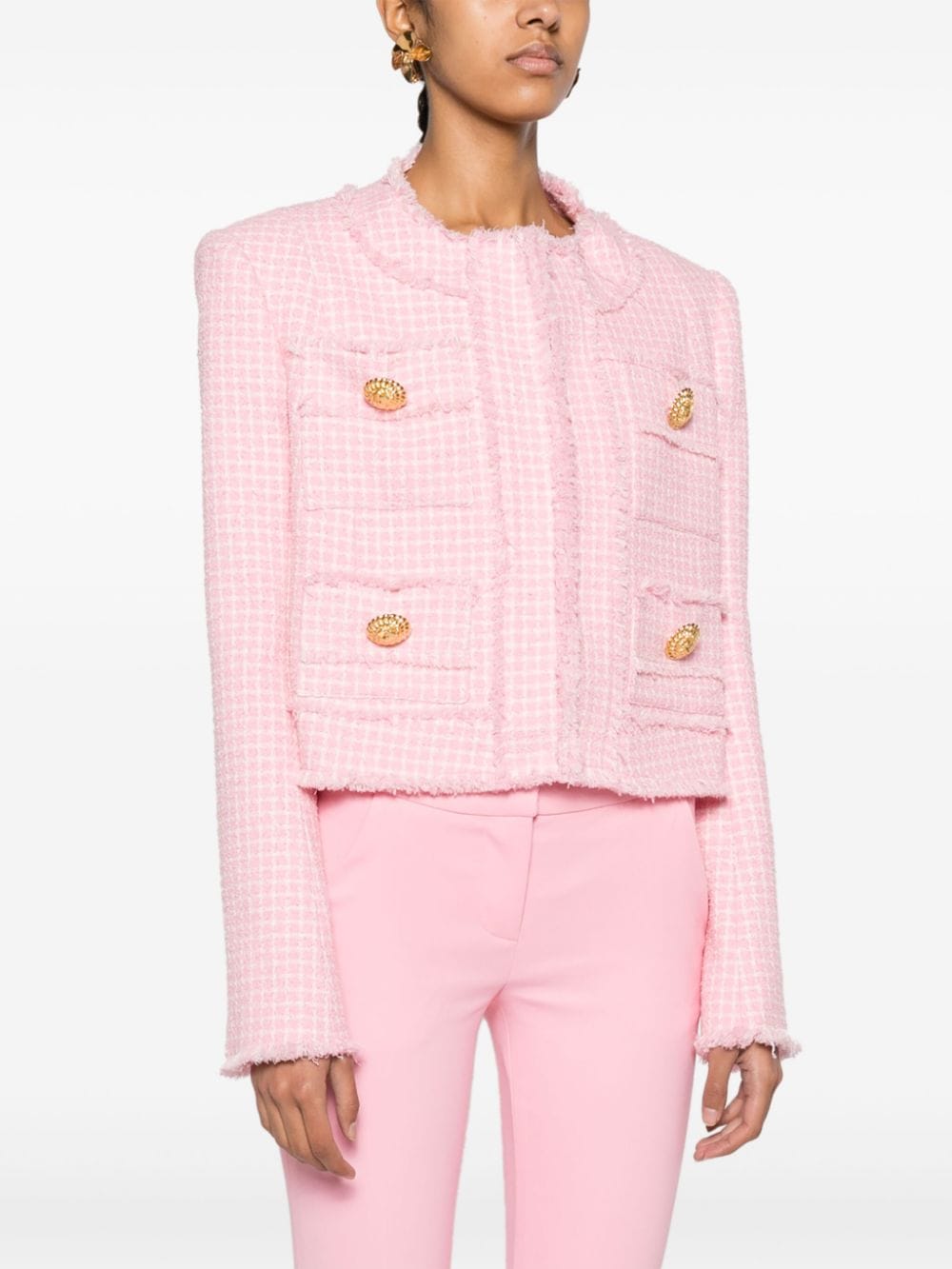 Balmain Tweed jack Roze