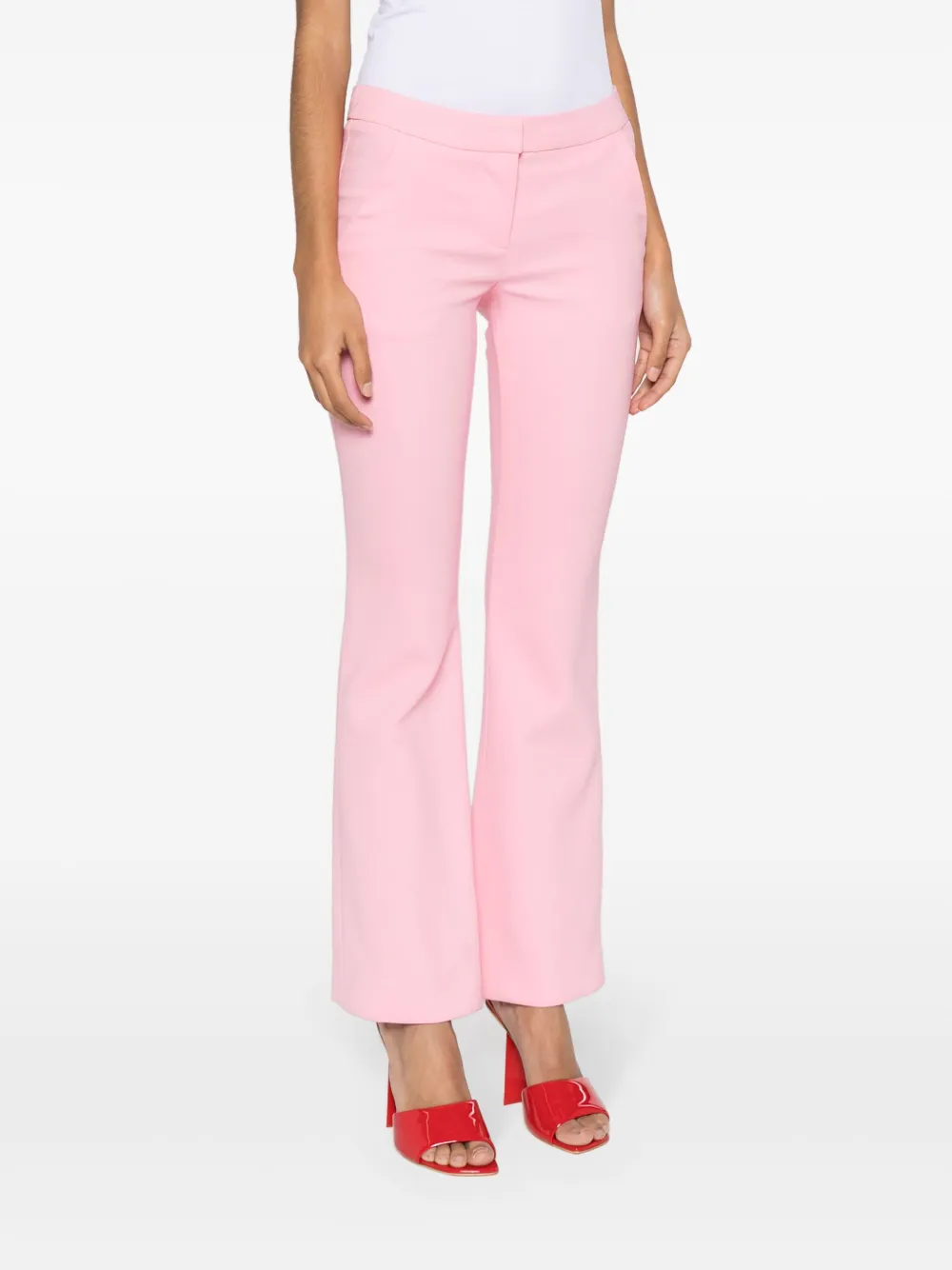 Balmain Flared broek Roze