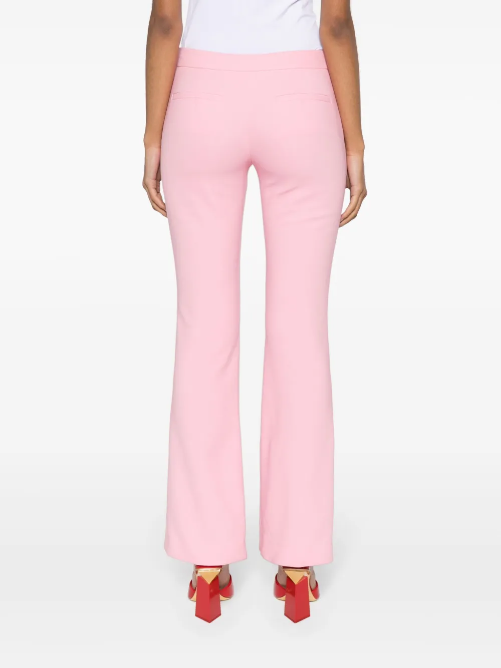 Balmain Flared broek Roze