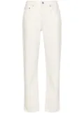 Levi's 501® high-rise cropped jeans - White