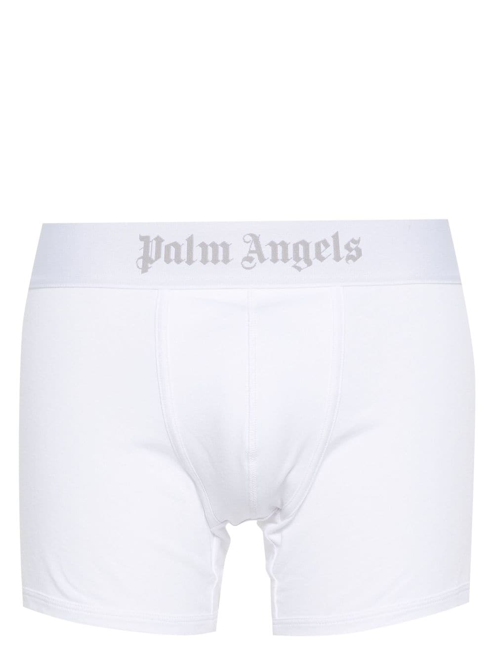 Palm Angels Twee boxershorts met logoband - Wit
