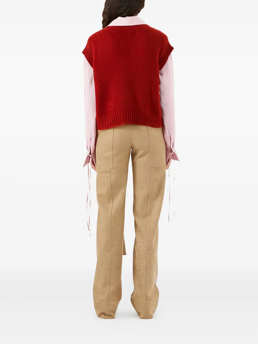 Rejina Pyo Spencer top Rood