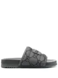 Gucci GG slides - Grey