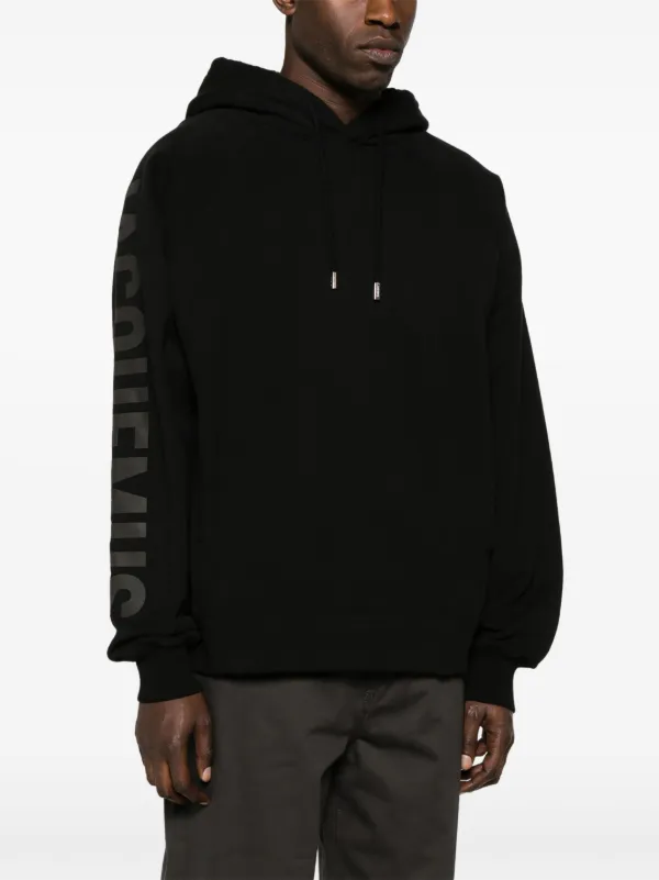 【送料&関税込】Jacquemus Typo Cotton Hoodie JACQUEMUS le hoodie typo hoodie White Jacquemus