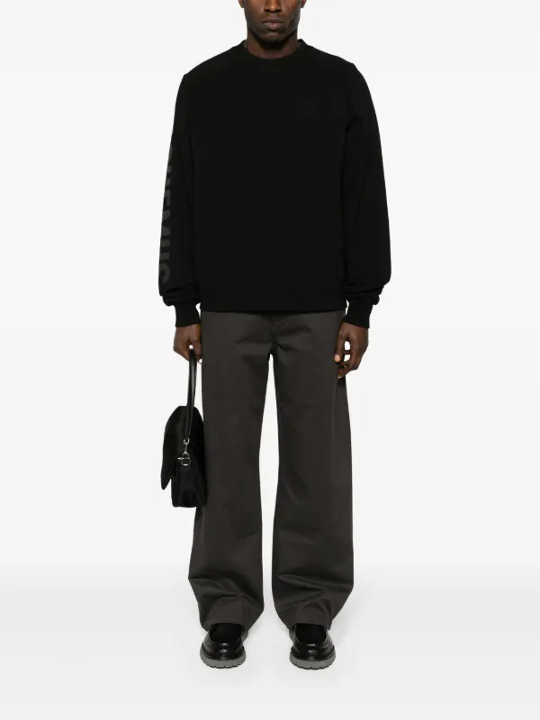 Jacquemus Le Sweatshirt Typo トップ | ブラック | FARFETCH JP