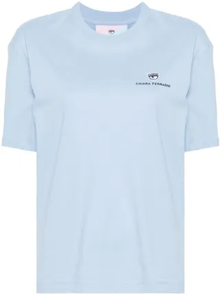 CHIARA FERRAGNI 売れ筋商品|||シアラフェラーニ Tシャツ トップス レディース Tops Blue 22585038_52598157_322.jpg