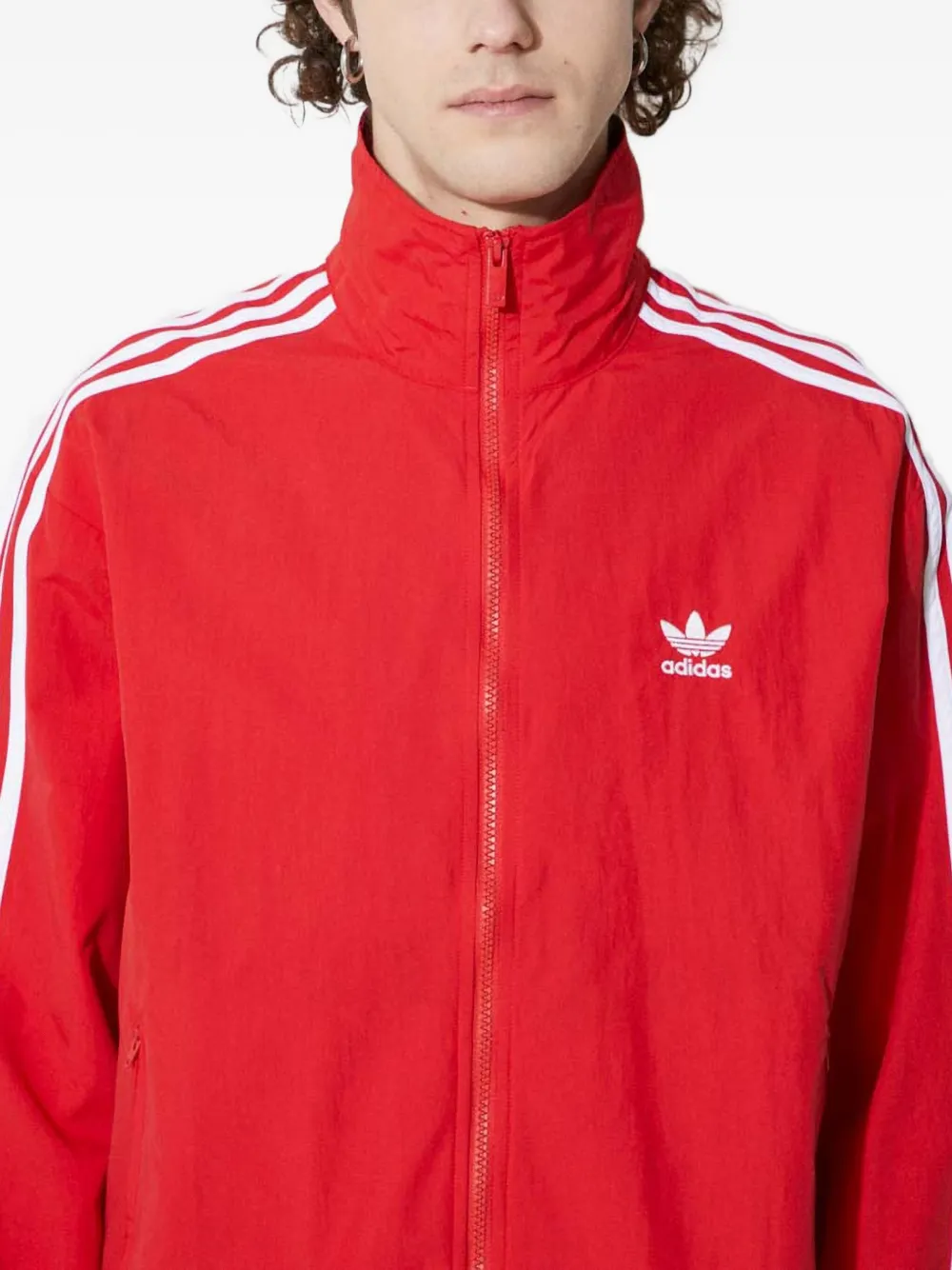 adidas Sweater met drie strepen Rood