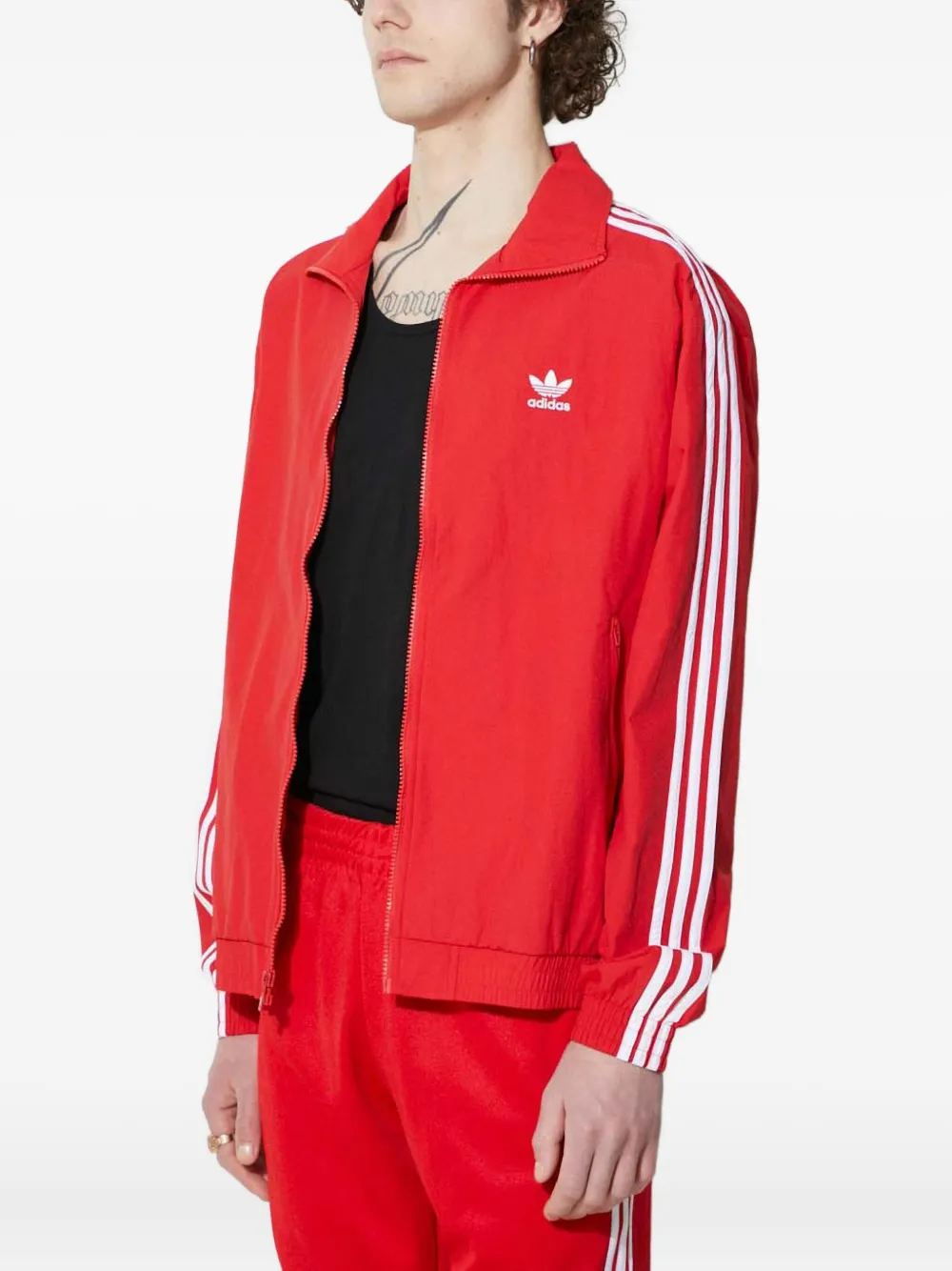 adidas Sweater met drie strepen Rood