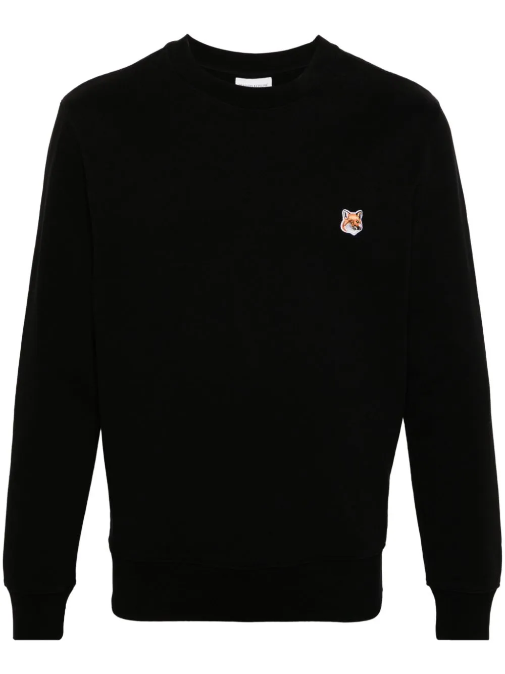 Fox-patch cotton sweatshirt