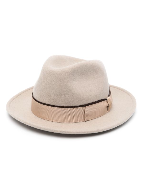 Borsalino felted wool Fedora Farfetch