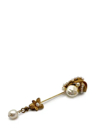 Jennifer Gibson Jewellery Vintage Miriam Haskell Baroque Pearl Droplet